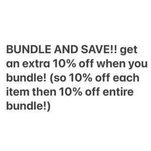 BUNDLE AND SAVE MY WHOLE CLOSET!!